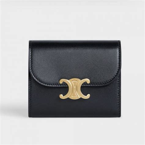 celine small flap wallet.